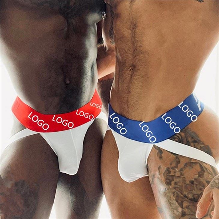 Wider waistband mens sexy brief underwear soft pouch sexy underwear mens boxer brief trunk  string