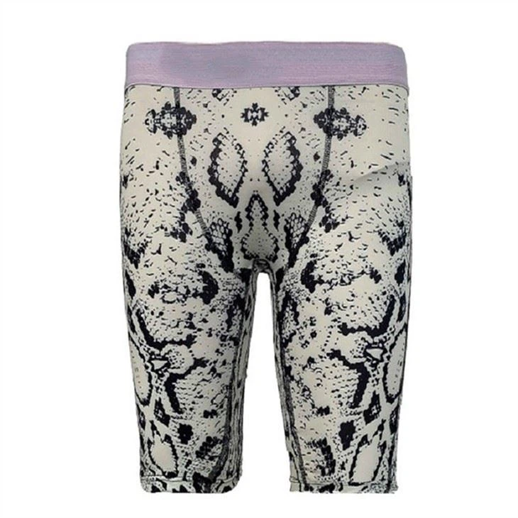 Custom colorful printing long leg boxers nude white pattern printing fashion wear apparel men's underwear amazon hot selling